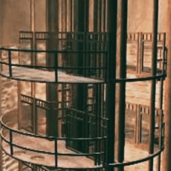 Machine de naufrage verticale souterraine de structure de Galloway de cadre d'axe de minerai modulaire